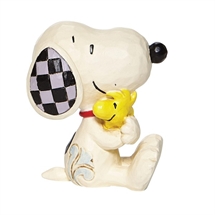 Peanuts - Snoopy and Woodstock Mini H: 6,5 cm.